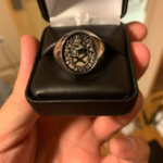 Family Coat of Arms Ring Set
