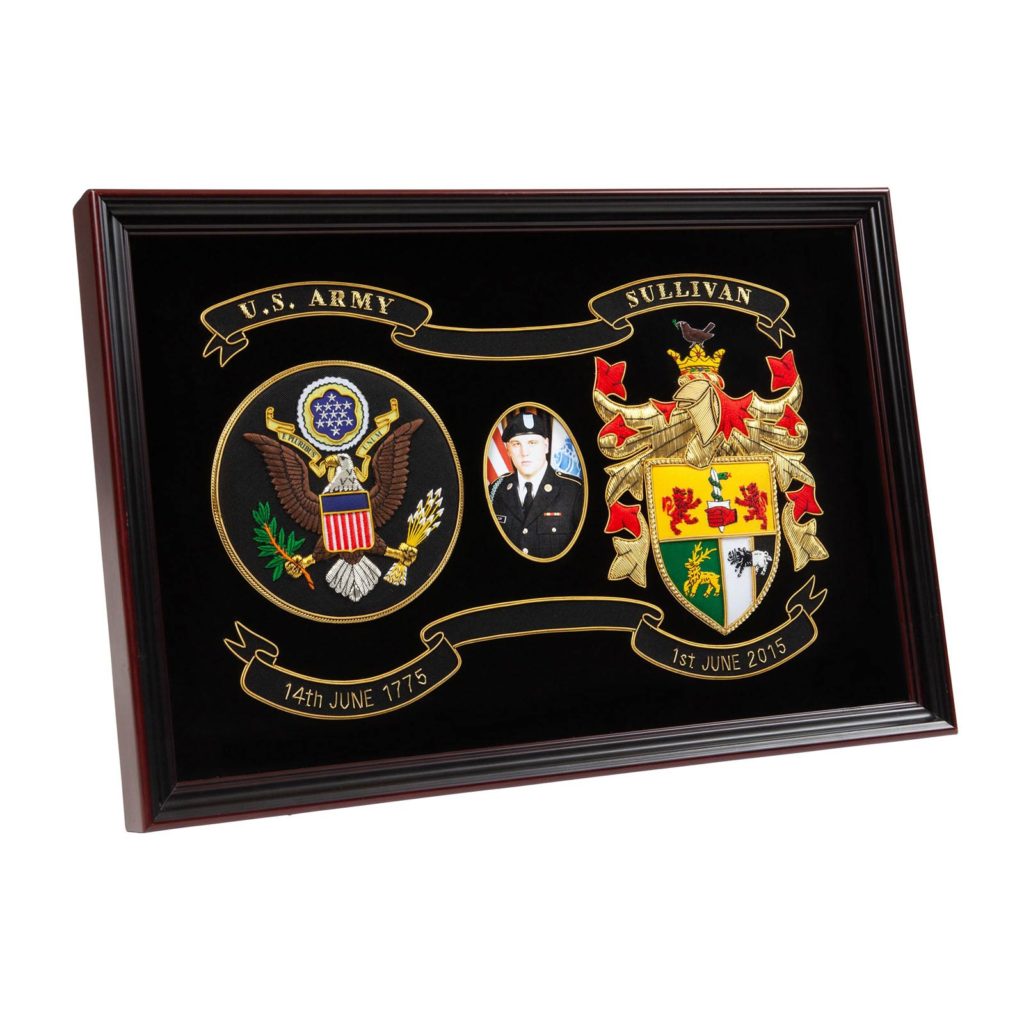 Army Graduation Shadow Box