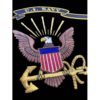 United States Navy Insignia Embroidered