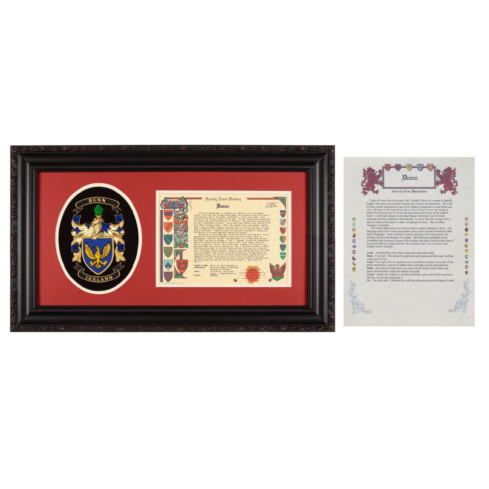 Coat of Arms Embroidery Set, Discover Your Heritage