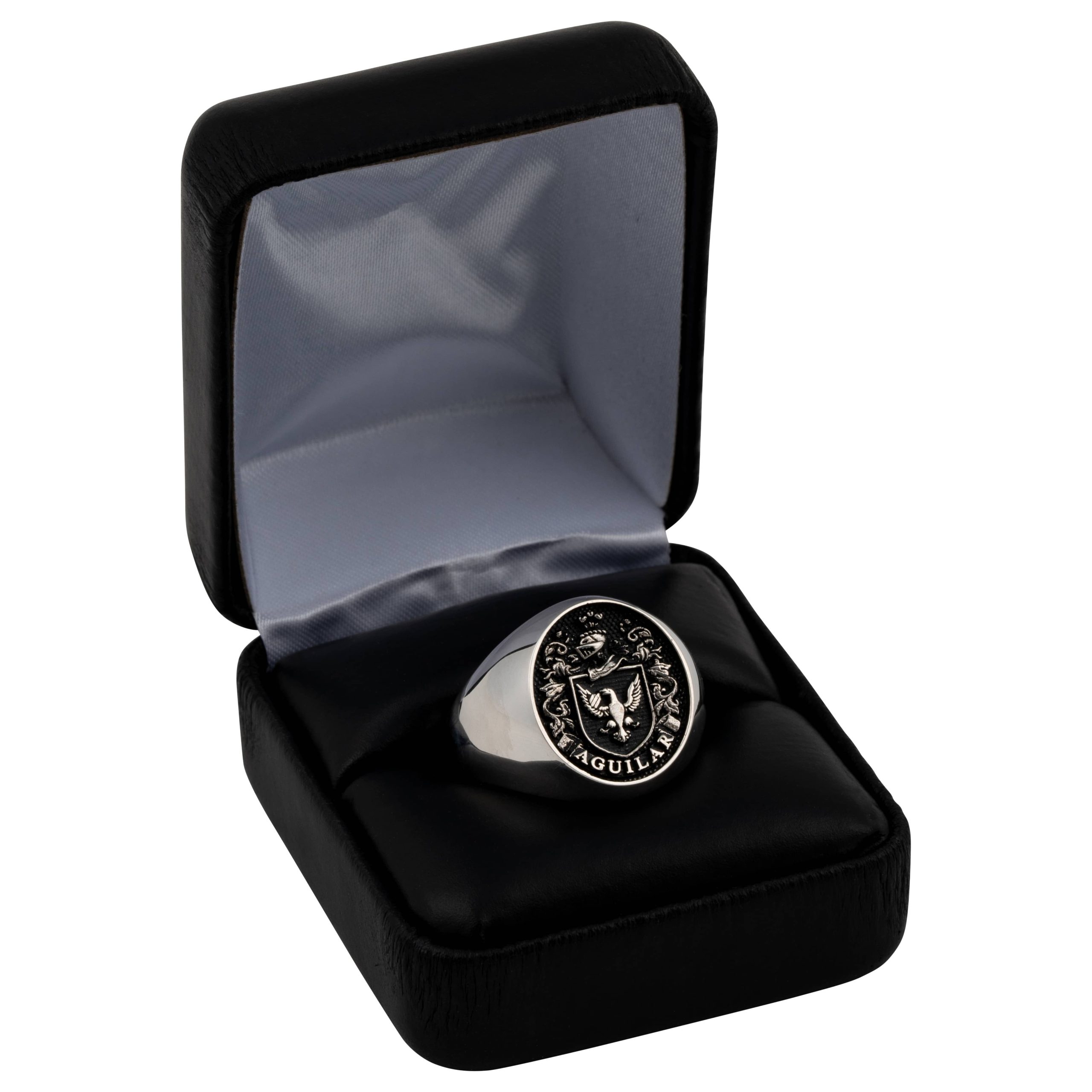Family Coat of Arms Ring Set